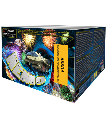 Batería Nemo 100 disparos 20 mm Pirotecnia Fuegos Artificiales