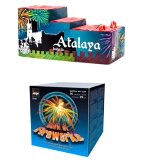 OFERTA MEGABATERÍAS ATALAYA-SHOW OF FIREWORKS S98