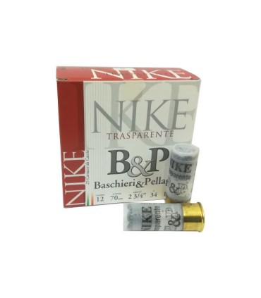 CARTUCHO CAZA B&P NIKE TRANSPARENTE 34 GRAMOS
