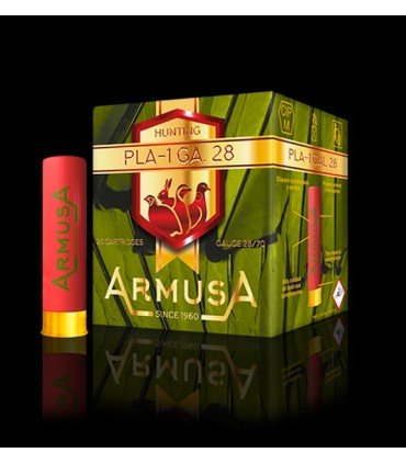 CARTUCHO ARMUSA PLA-1 CAL. 28 24G