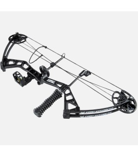 KIT ARCO COMPUESTO JUNIOR ZEAL  ROTATING MOD 10-40LBS / 16"-28" / RH BLACK