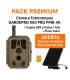 PACK PREMIUM GARDEPRO X60 PRO PMB 4K – Cámara Fototrampeo + SIM 1 Año + Placa Solar