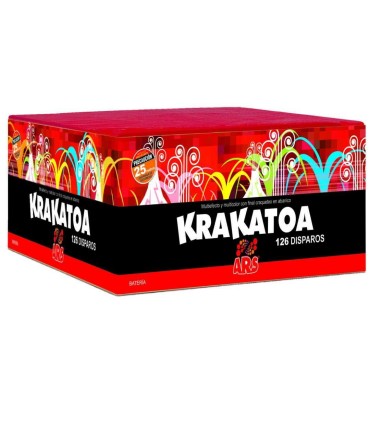 Batería Krakatoa 126 disparos 20 mm