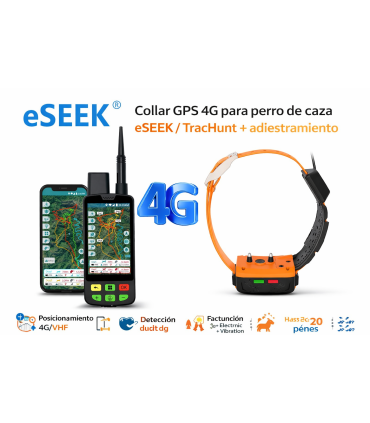 COLLAR GPS 4G PARA PERRO DE CAZA eSEEK