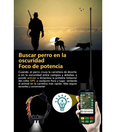 Collar GPS 4G para Perros de Caza eSEEK | VHF y App | Armería Tierraagua