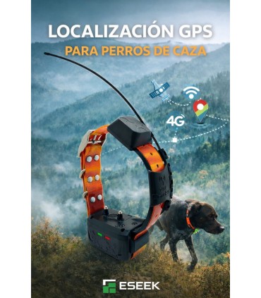 COLLAR GPS eSEEK 4G PARA PERRO DE CAZA