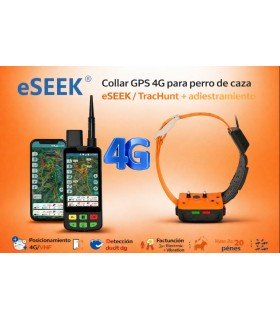 COLLAR GPS 4G PARA PERRO DE CAZA eSEEK