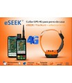 MAQUINA Y COLLAR GPS 4G PARA PERRO DE CAZA eSEEK