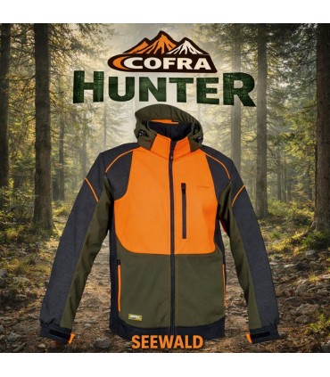 Chaqueta de Caza Cofra SEEWALD Woodswear  Softshell Antiespinos