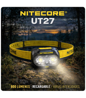 Nitecore UT27  Linterna frontal recargable 800 lm