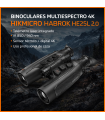 Binoculares térmicos multiespectro HIKMICRO HABROK 4K HE25L 2.0 con telémetro e IR 850/940 nm