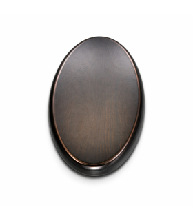 Peana ovalada  50x24 cm ciervo grande