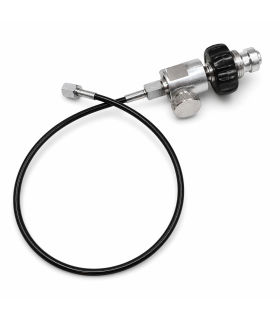 Estación de carga PCP económica 300 bar con latiguillo y purga