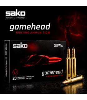 Munición Sako Gamehead  Cartuchos de expansión rápida para caza