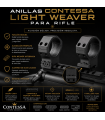 Anillas Contessa  Light Weaver TUBO 30º para Rifle