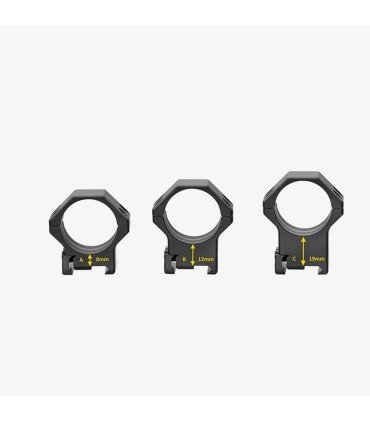 Anillas Contessa Light Picatinny 30 mm para Rifle