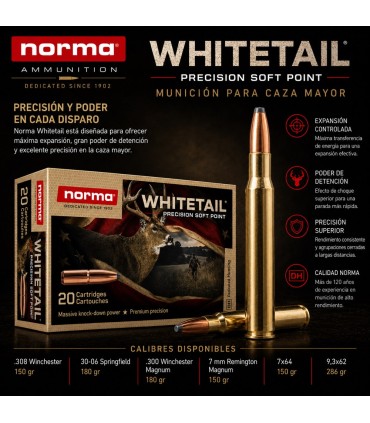 Munición Norma Whitetail