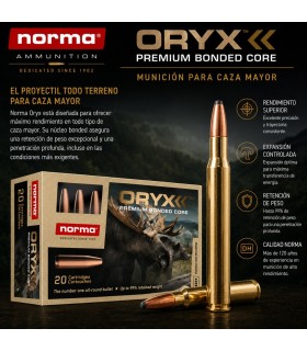 Munición Norma Oryx para Caza Mayor