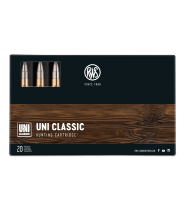 Munición RWS UNI Classic | Cartuchos premium para caza mayor