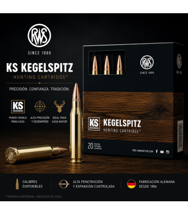 Munición RWS KS Kegelspitz