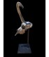 Escultura de Rebeco Decorativa con Peana Metálica | Decoración Cinegética