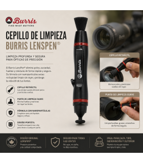 Cepillo Limpiador Burris Lens Pen para Visores y Ópticas | Armería Tierraagua