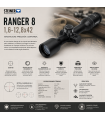 Visor Steiner Ranger 8 1.6-12.8x42 BT 4A-I