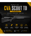 Rifle Monotiro CVA Scout TD Thumbhole Desmontable