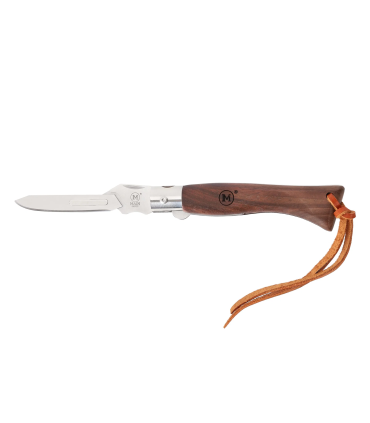Navaja MAIN Knives 10017 de Cuchillas Intercambiables con Mango de Nogal