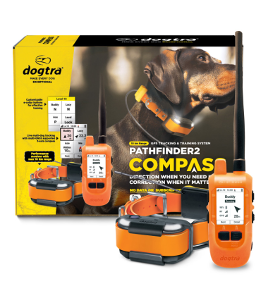 Dogtra PATHFINDER2 MINI COMPASS Localizador GPS y Collar de Adiestramient
