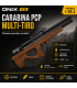 Carabina PCP ONIX K2 Multitiro Regulada 24 J