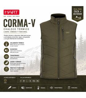 Chaleco HART CORMA-V Acolchado para Hombre