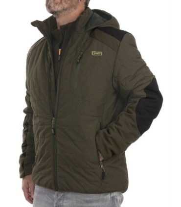 Chaqueta HART RUSH-J acolchada e impermeable, con membrana OSMOTECH PLUS, aislamiento HDI120, capucha y tejido ripstop reforzado