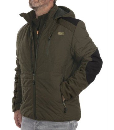Chaqueta HART RUSH-J acolchada e impermeable, con membrana OSMOTECH PLUS, aislamiento HDI120, capucha y tejido ripstop reforzado