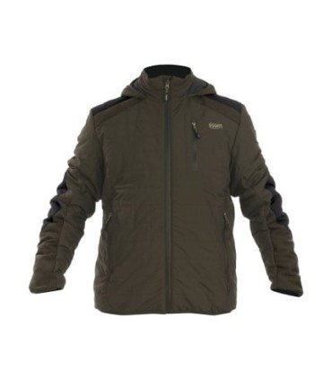 Chaqueta HART RUSH-J acolchada e impermeable, con membrana OSMOTECH PLUS, aislamiento HDI120, capucha y tejido ripstop reforzado
