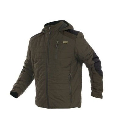 Chaqueta HART RUSH-J acolchada e impermeable, con membrana OSMOTECH PLUS, aislamiento HDI120, capucha y tejido ripstop reforzado