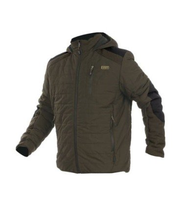 Chaqueta HART RUSH-J acolchada e impermeable, con membrana OSMOTECH PLUS, aislamiento HDI120, capucha y tejido ripstop reforzado