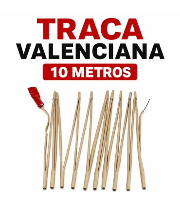 Traca Valenciana de 10 Metros con Gran Trueno Final