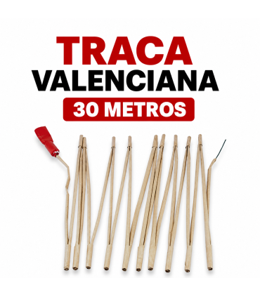Traca Valenciana de 30 Metros con Gran Trueno Final