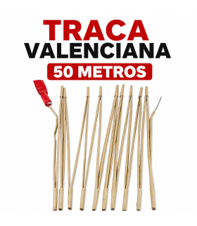 Traca Valenciana de 50 Metros con Gran Trueno Final