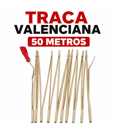 Traca Valenciana de 50 Metros con Gran Trueno Final
