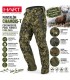 Pantalón HART CHAMOIS-T Cortaviento Pixel Forest para Caz