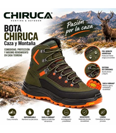 Bota CHIRUCA Atenea Hi Vis 11 Gore-Tex Vibram