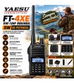 Emisora YAESU FT-4XE VHF/UHF 5W Bibanda Portátil