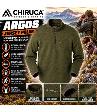 Jersey CHIRUCA Argos 01 Térmico y Silencioso para Caza