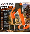 Pantalón CHIRUCA Febo 08 Antiespinos Alta Visibilidad para Caza