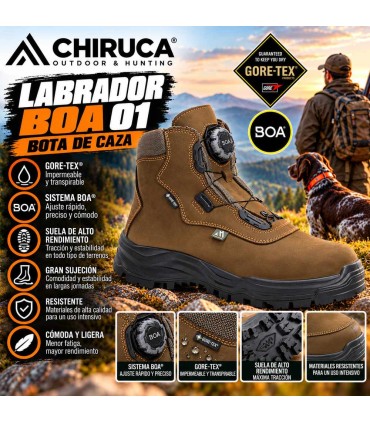 BOTAS Labrador BOA 01 Gore-Tex   Chiruca