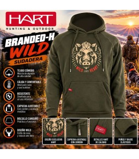Sudadera HART BRANDED-H Wild Caza