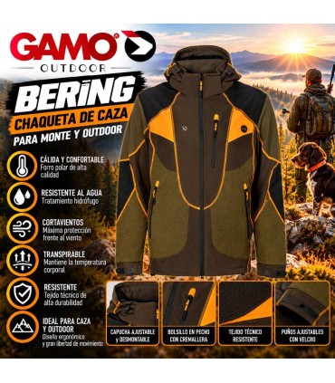 Chaqueta GAMO Bering para Caza y Outdoor
