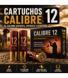 CARTUCHOS CAZA CAL 12